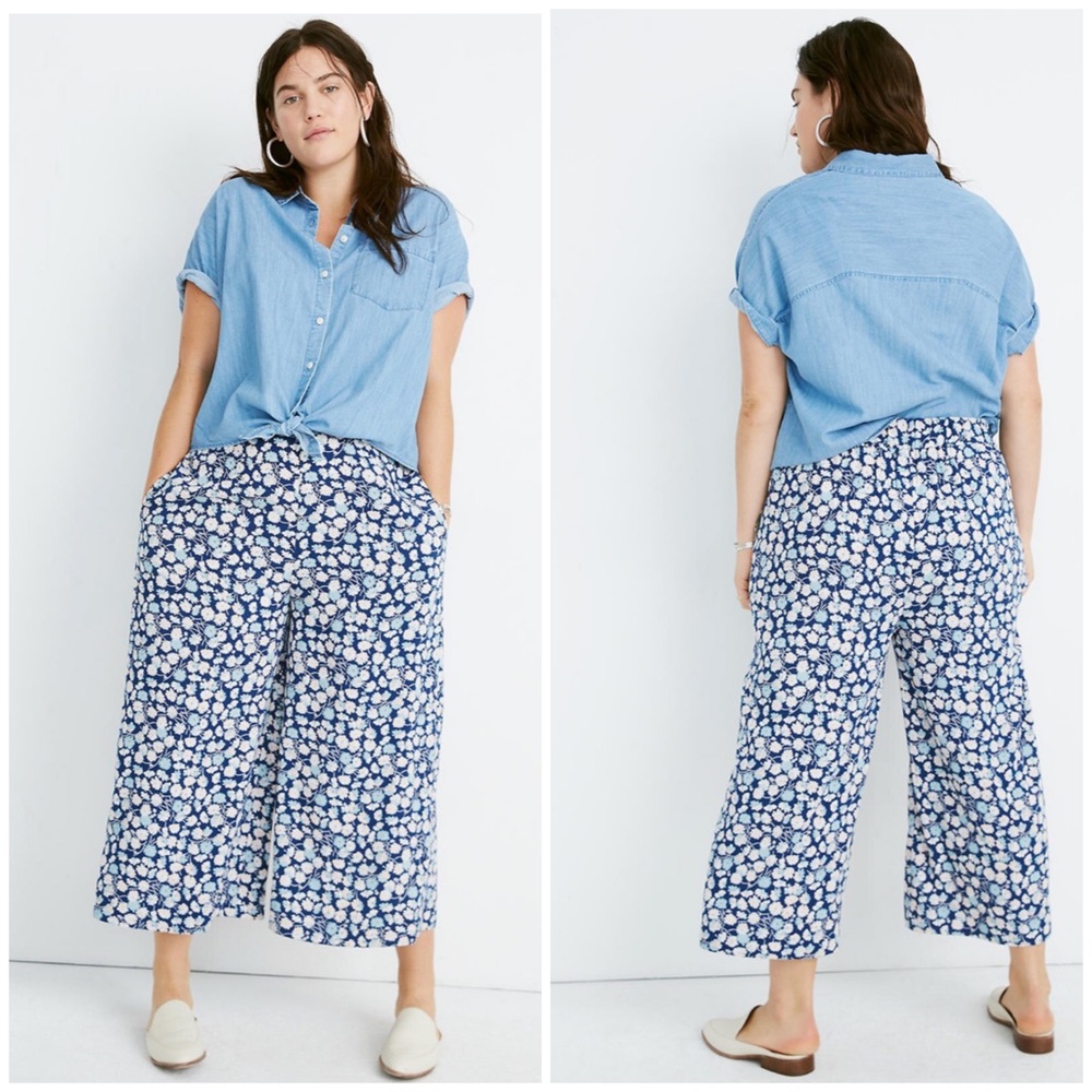 Madewell Huston Pants French Floral Medium M